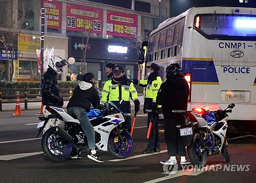 경찰, 현충일 '폭주·난폭운전' 집중단속…"반드시 처벌"