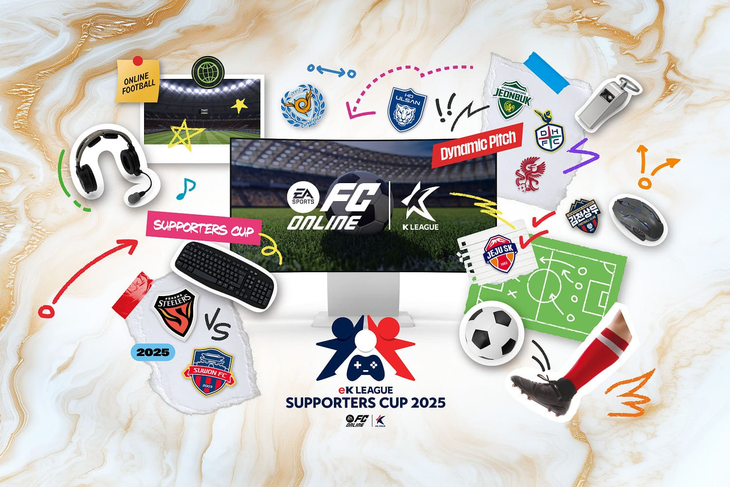 넥슨, 카지노 꽁 머니축구 선수와 서포터즈가 함께하는 ‘eK리그 서포터즈컵’ 개최