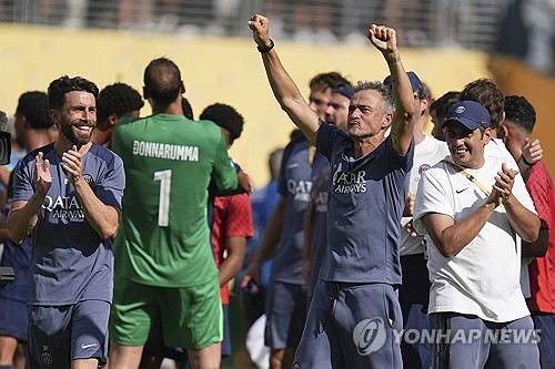 클럽월드컵 결승행 PSG, 5관왕 대업 눈앞…"프랑스 팀의 역사를 만드는 중"