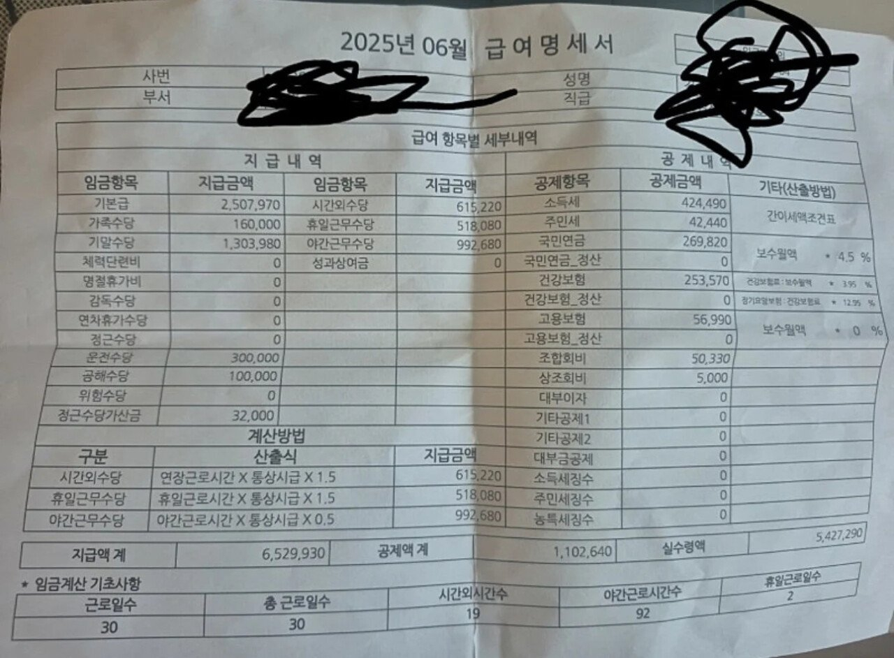 환경미화원 월급 653만 원, 대기업 수준?…하루도 못 쉬고 야근 92시간