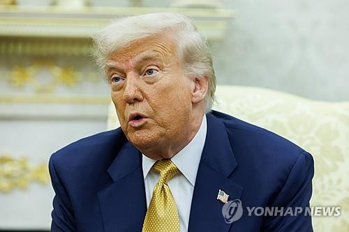 트럼프 "일본과는 관세 서한대로"…협상 난항 시사