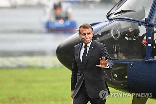 마크롱 "유엔총회서 팔레스타인 국가 인정하겠다"…G7 중 처음