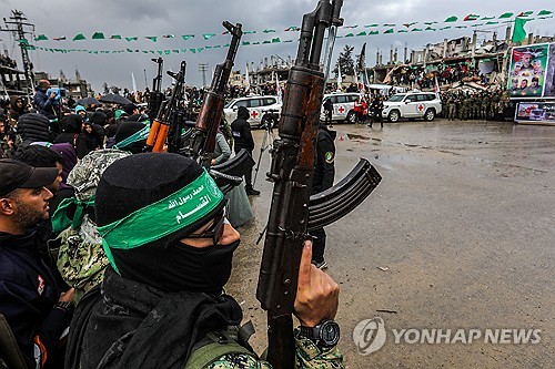 하마스 “팔레스타인 국가 수립 없으면 무장 해제 없어"