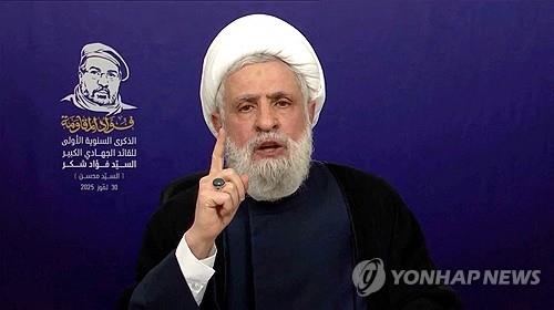<em class='find'>헤즈볼라</em> 수장 "이스라엘이 공격하는 한 무장해제 불가"