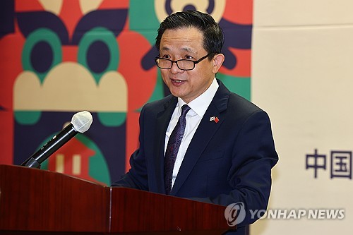 中대사, 이 대통령 <em class='find'카지노배팅법</em 지적에 "높이 평가…관계 발전하길"