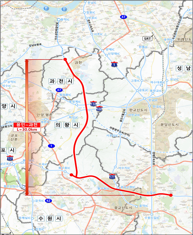 용인~과천 지하우리 카지노·창원~진영 <em class='find'우리 카지노</em 확장 '예타대상 선정'