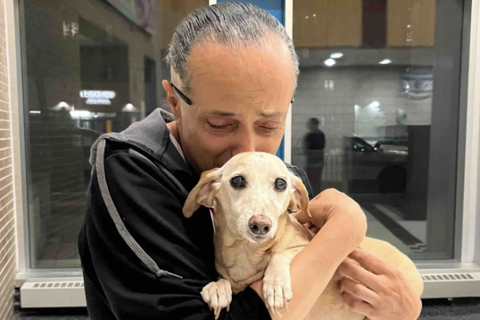 납치 당한 미 시각장애인 보조견…두 달 만에 주인과 눈물의 재회