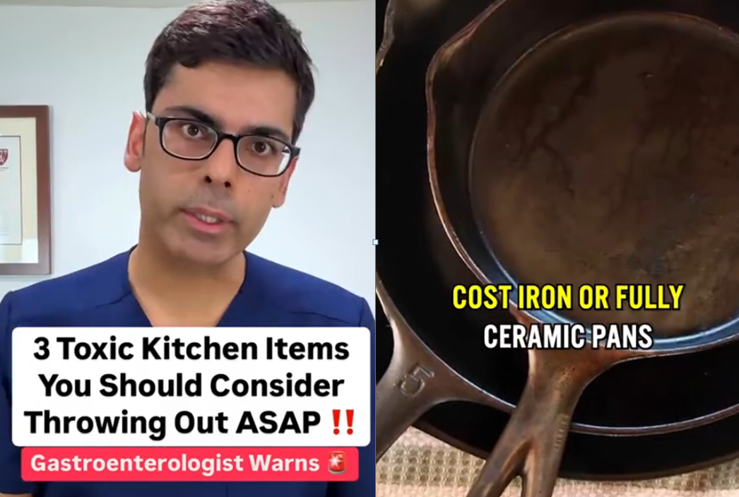 "주방에서 당장 치워야 할 3가지"…하버드 출신 의사 경고