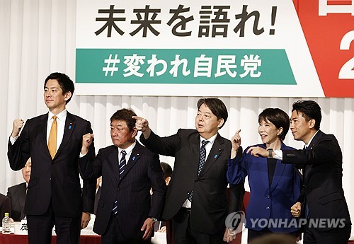 다카이치 '보수색'·<em class='find'고이즈미</em '당 재건'…日온라인카지노 콤프 총재 선거전 본격화