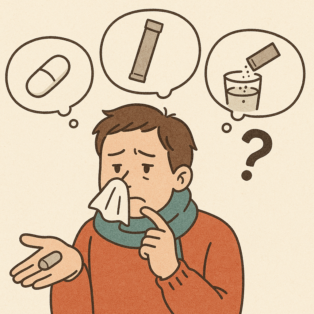 [알아BIO] '콜록콜록' 환절기…짜먹고 차로 마시고 ‘각양각색‘ 감기약