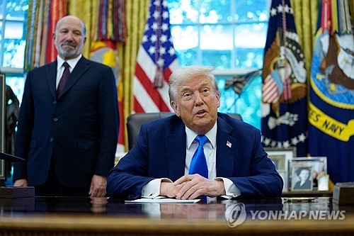 트럼프 "의약품에 100% 온라인카지노 아톰카지노"…K-바이오 '긴장'