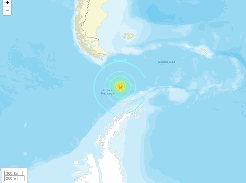 칠레 남부 해역서 온라인카지노 소울카지노 7.6 강진…큰 피해 없어