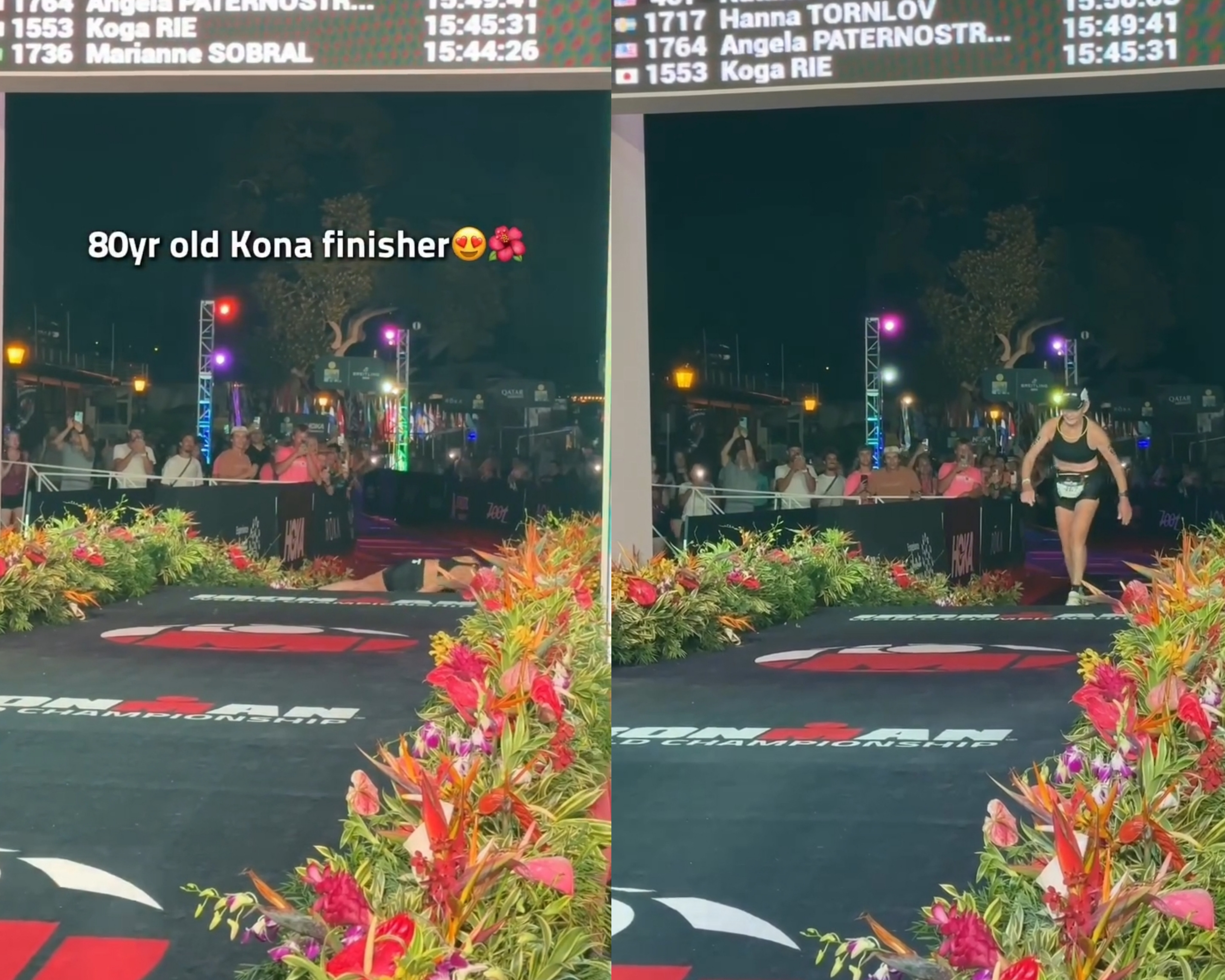 80살에 17시간 '철인 3종' 완주한 미 여성…"나이는 숫자에 불과할 뿐"