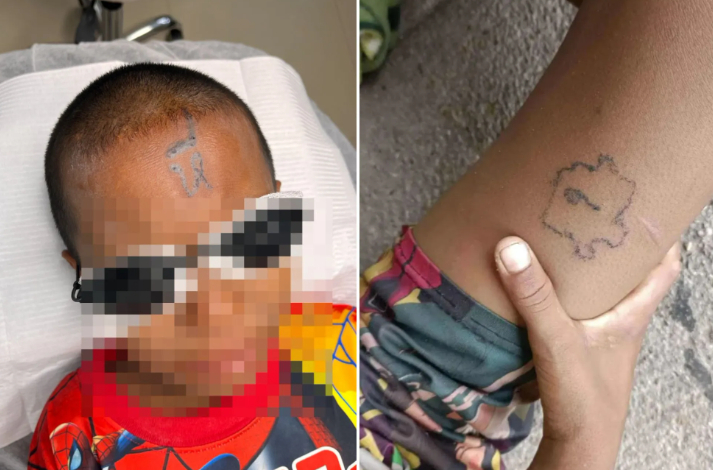 마치 연습장에 낙서하듯 마이다스 온라인카지노 벳엔드혔다…10살 태국 소년 온몸에 새겨진 문신