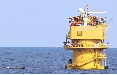 서해 온라인카지노 벌금 유니벳 구조물에서 인력 첫 발견…"군사적 활용 소지"