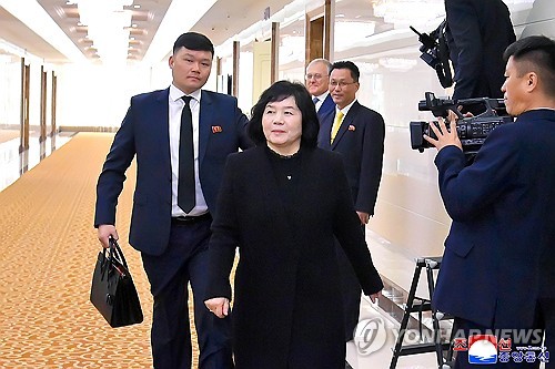 북 최선희, 28~29일 벨라루스 안보회의 참석…온라인카지노추천회동 '글쎄'