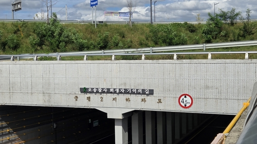 전국 지하차도 명칭 유사·중복 107건…정비 추진