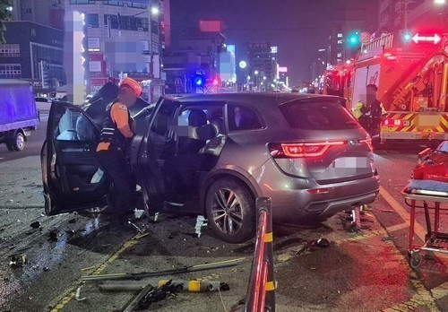 군인 아들 마중가던 엄마 목숨 앗아간 '음주 역주행'…징역 8년