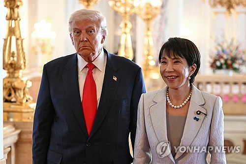 "트럼프, 일본에 러 LNG 수입중단 요구…다카이치 '곤란'"