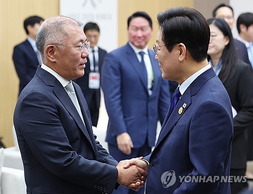 정의선 "관세 감사드린다"…이 대통령 "현대차 잘 되는 게 한국 잘되는 것"