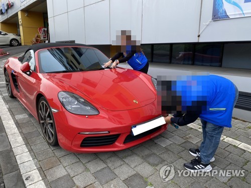 포르쉐 타면서 세금 67만 원 안 내…고급 차량 잇따라 체납 적발