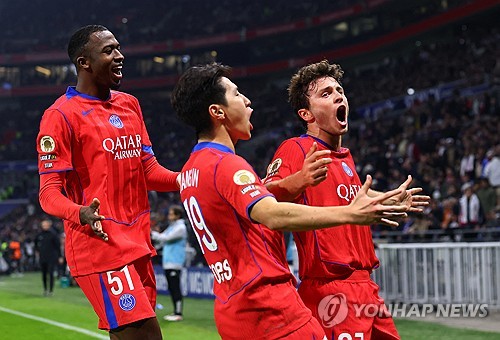 이강인, PSG 100번째 경기서 결승골 도움…3-2 승리 견인