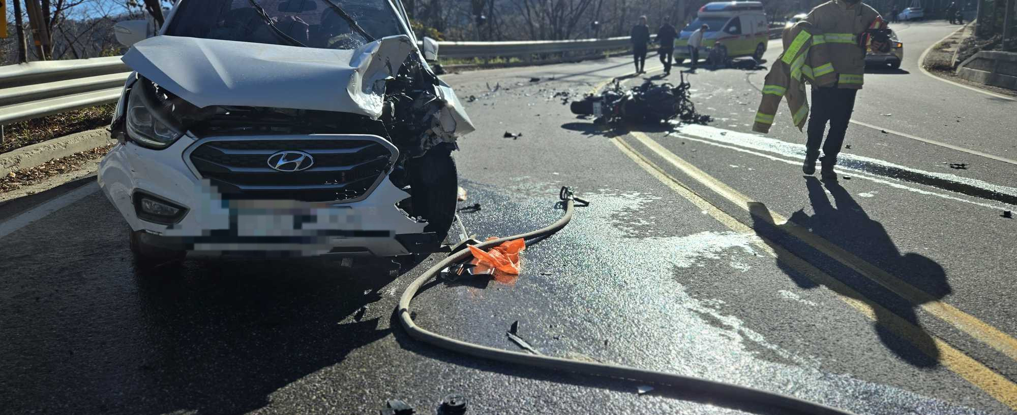 강릉 대관령옛길서 <em class='find'온라인카지노 처벌</em-SUV 충돌…1명 사망·1명 중상