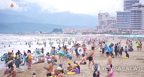 북한, 동해안에 또 관광지 건설…"염분진 해안공원 마감 단계"