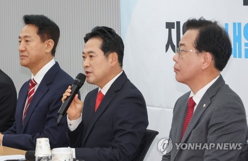 국민의힘 광역단체장 한자리…장동혁 "지선, 독재의 마지막 저지선"