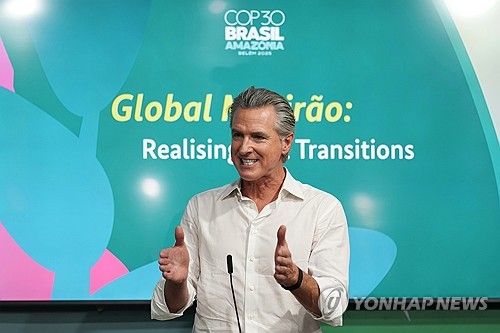 "권력은 일시적"…온라인카지노 조작 유니88 <em class='find'캘리포니아</em 주지사, 기후총회서 트럼프 정책 성토