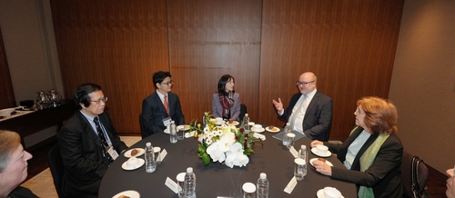 외교2차관, 국제카지노 꽁 머니재판소 소장 접견…"인적·학술적 교류 확대"