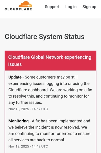 <em class='find'해외 온라인카지노 벳무브</em 장애로 챗GPT·X 등 한때 '먹통'