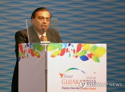 삼성, '인도 최대 온라인카지노 불법 유니벳' 릴라이언스와 전방위 협력 확대 논의