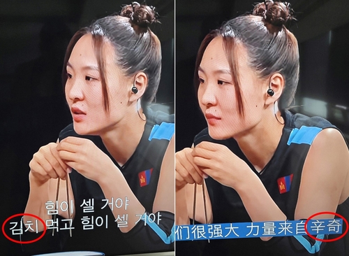 넷플릭스, 중국어 자막에 김치 표기 첫 변경…'파오차이'→'신치'