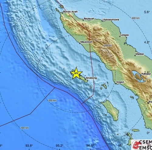 인니 시메울루에섬에서 규모 6.6 마이다스 온라인카지노 유니88…"쓰나미 가능성 없어"