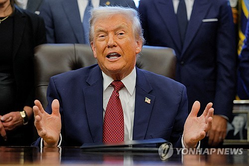 트럼프 "美대표단, 푸틴과 상당히 좋은 회동…푸틴 종전 원해"