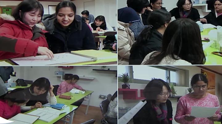 국경 없는 교실…자원봉사단체 '셈' <대전