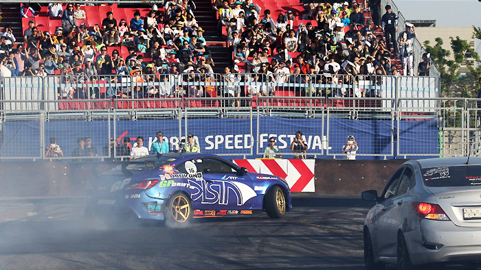 도심 속 레이싱 '코리아 스피드 페스티벌'