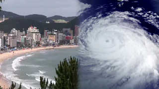 제11호 태풍 '낭카' 북상…부산에 강풍