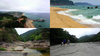 이 시리도록 시원한 계곡과 바다, 동해안 여행