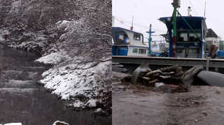 첫눈에 희비 엇갈려…동해안 주민 '한숨' <강원