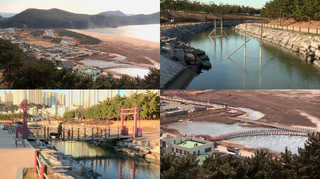 부산 다대포 해수욕장 8년 정비완료 '환골탈태'