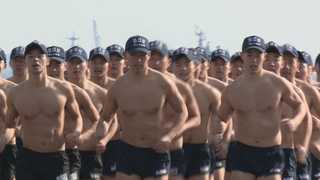 혹한기 훈련 돌입 '최강 해군' 해난구조대