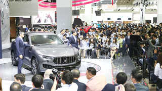"어, 운전자가 없네"…부산국제모터쇼 개막