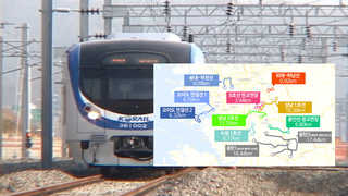 경기도 도시철도 대폭 확충…2025년까지 9개 노선 신설