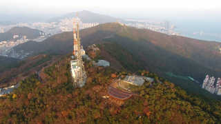 "부산의 중심을 한눈에" 황령산 전망대 완공