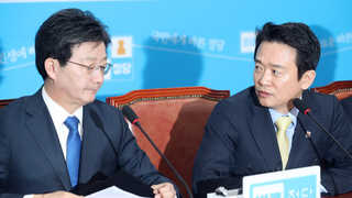 남경필, 면전에서 "보수 단일화 철회"…유승민, 맞대응 피해