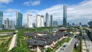 '대한민국 1호' 경제특구 인천 송도 매립 막바지