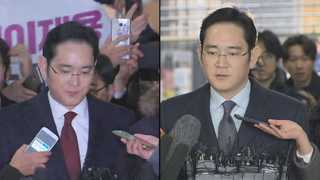 포승줄에 묶인 재계 1위 그룹 총수…긴장ㆍ초췌
