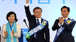문재인, 충청 경선서도 승리…호남 이어 2연승